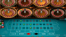 Multi-wheel European Roulette Gold Series