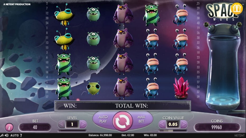 space wars slot