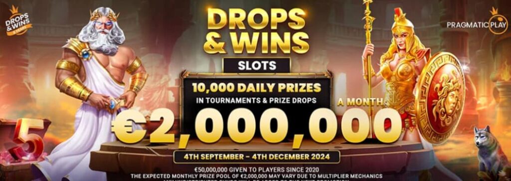 Drops & Wins hot bet 