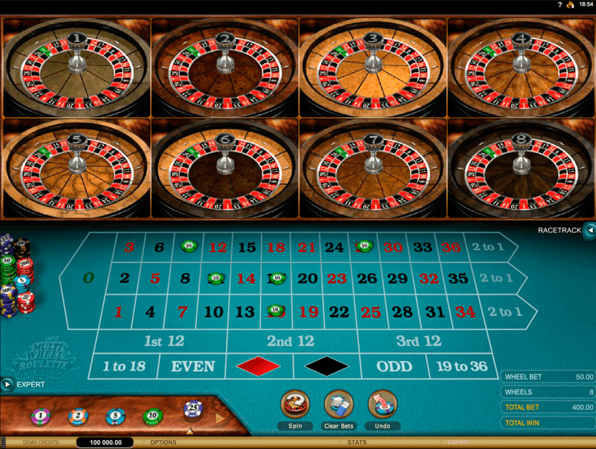 Multi-wheel European Roulette Gold Series