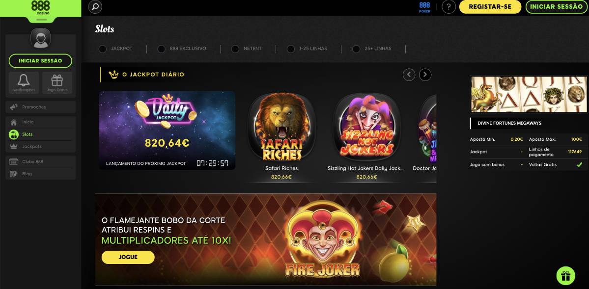 Slot Gratis Online 888