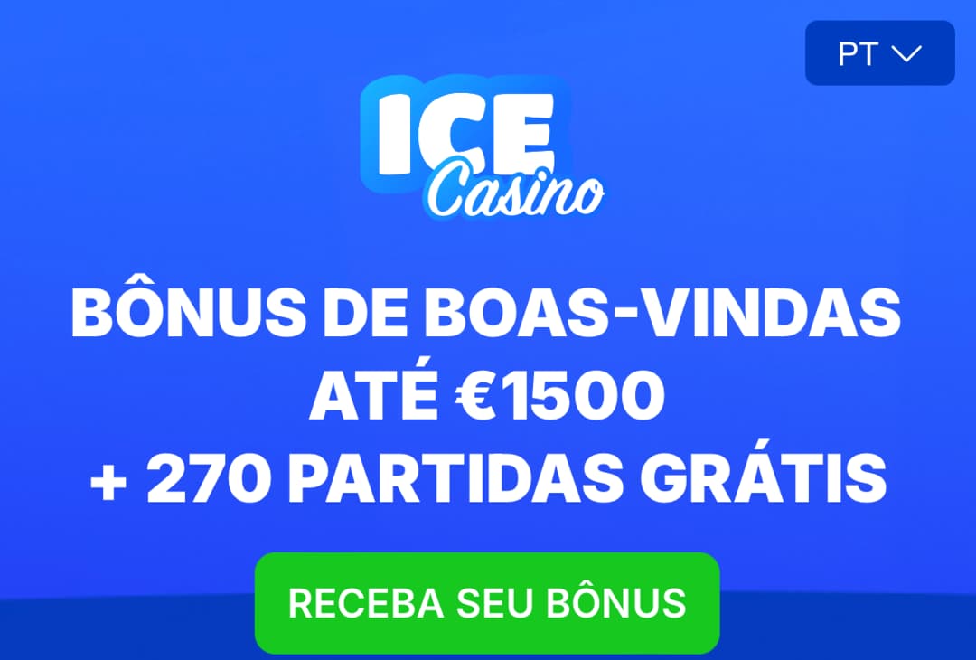 Bónus de Boas-Vindas ice casino