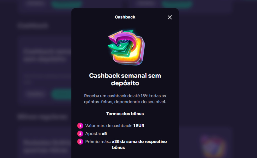 Cashback Semanal