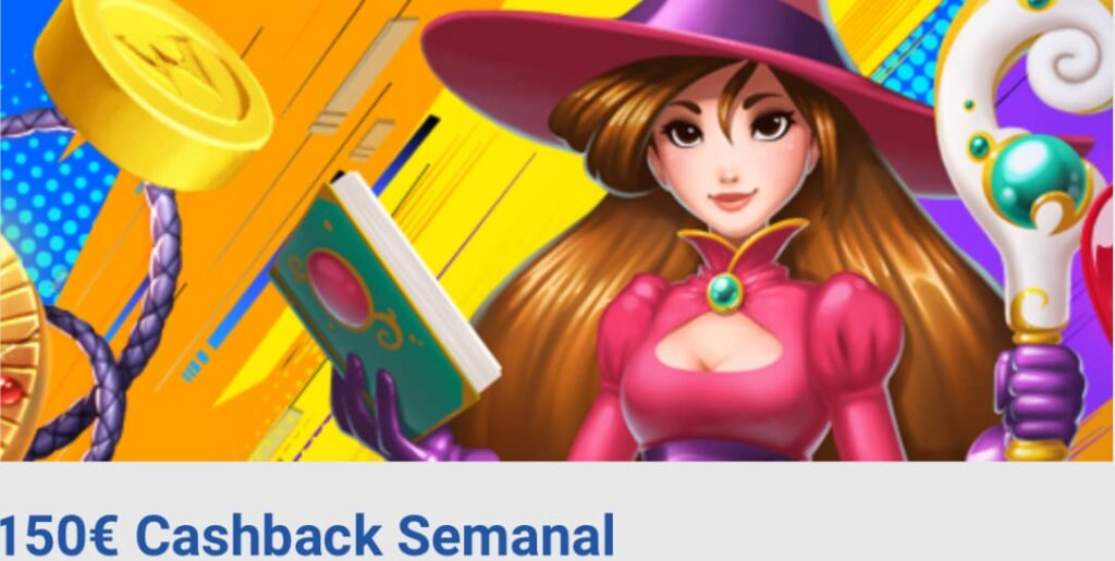 150 € Cashback Semanal