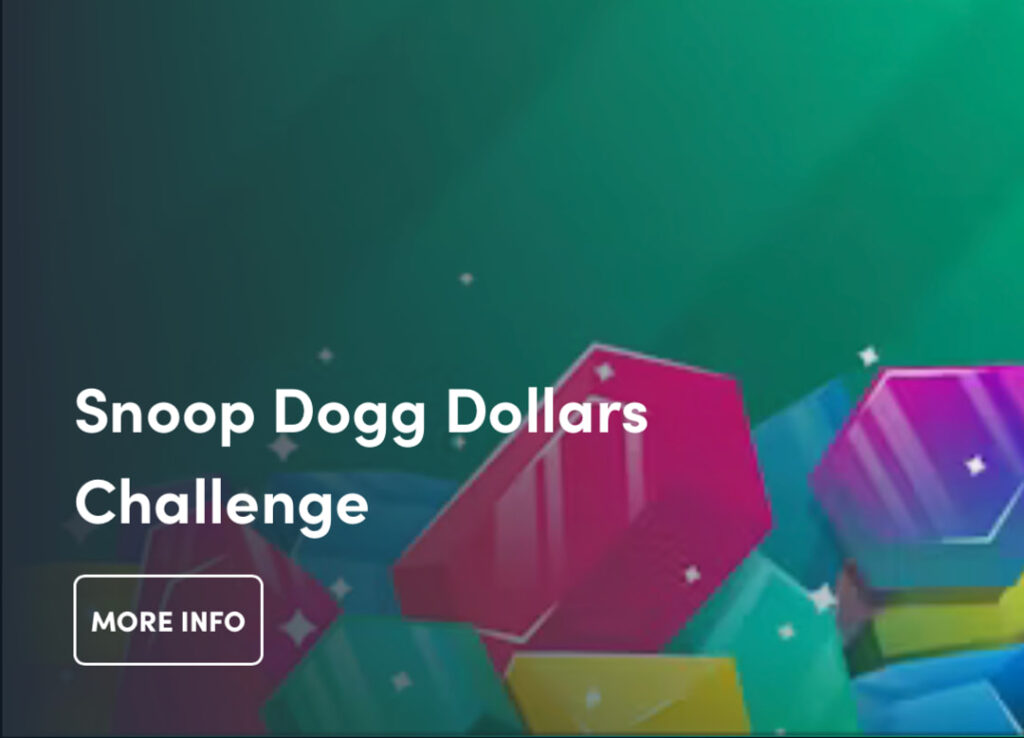 Snoop Dogg Dollars Challenge blaze