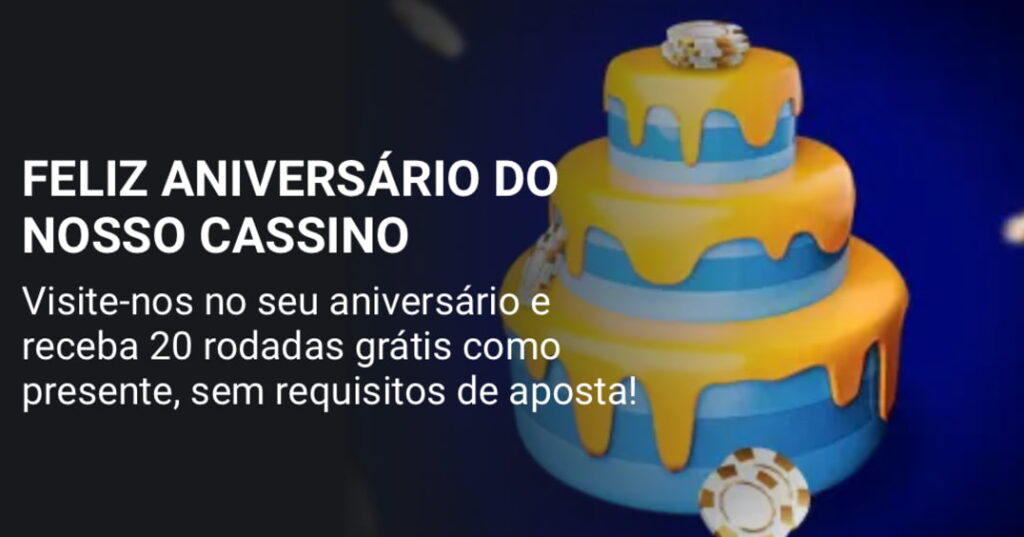 Bónus de Aniversário paripesa