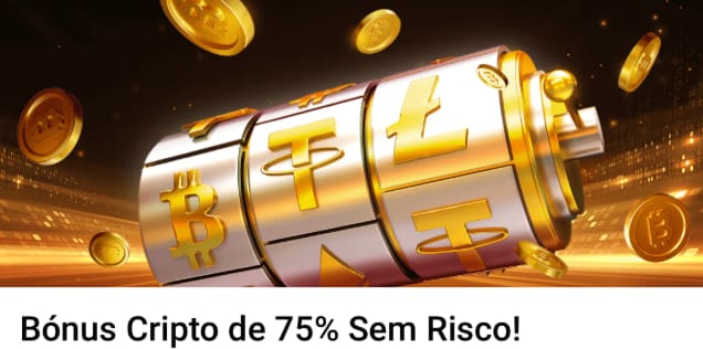 Aproveite 75% de Bónus em Cripto